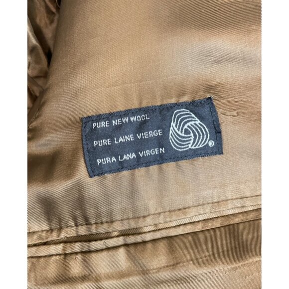 Mens Chaps By Ralph Lauren Glen Plaid Blazer Jacket Size 42T - Picture 12 of 15